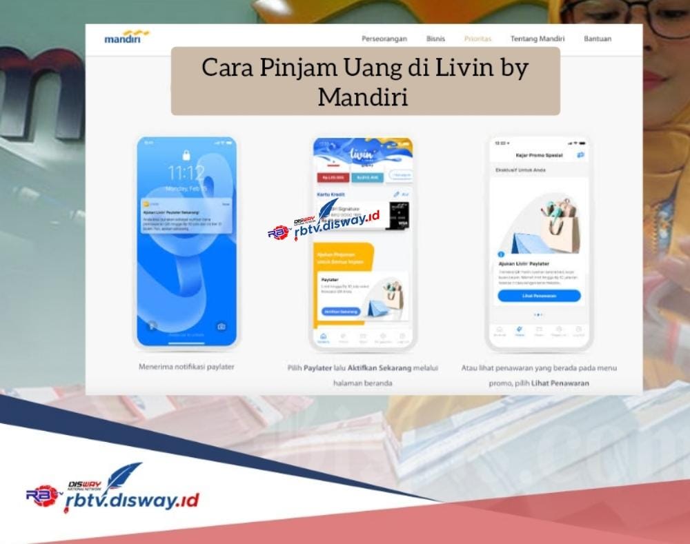 Cara Pinjam Uang Di Livin Mandiri Langsung Cair Pinjaman Rp 20 Juta