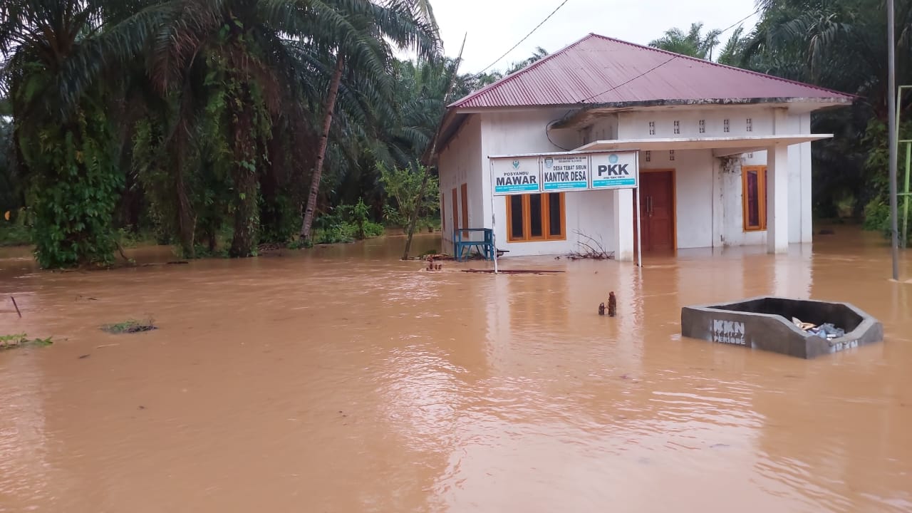 Usai Dilanda Kekeringan, Desa Ini Terendam Banjir Setelah Diguyur Hujan Semalaman