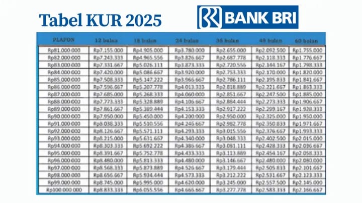 Cara Cerdas Menyusun Proposal Pengajuan KUR BRI 2025, Lengkap dengan Simulasi Cicilan Pinjaman Mulai Rp10 Juta