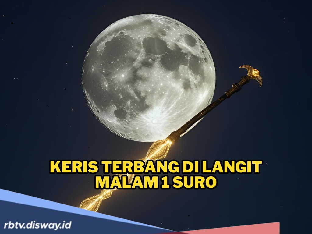 Keris Terbang di Langit Malam 1 Suro, Fenomena Gaib yang Terekam Kamera dan Bikin Heboh Warga