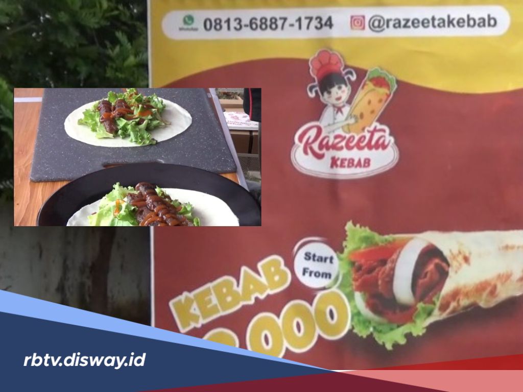 Cukup Rp 12 Ribu, Nikmati Kebab Isian Daging Sapi di Kampung Ramadan RBTV