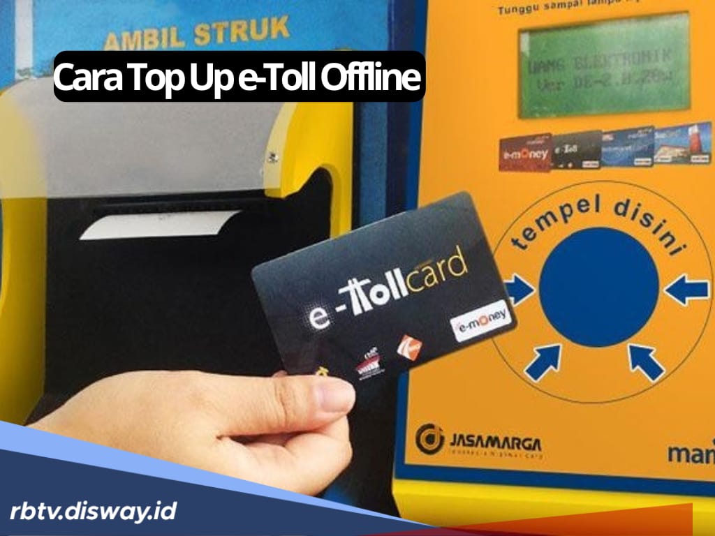4 Cara Top Up E-Toll Secara Manual alias Offline saat Mudik Lebaran 2025