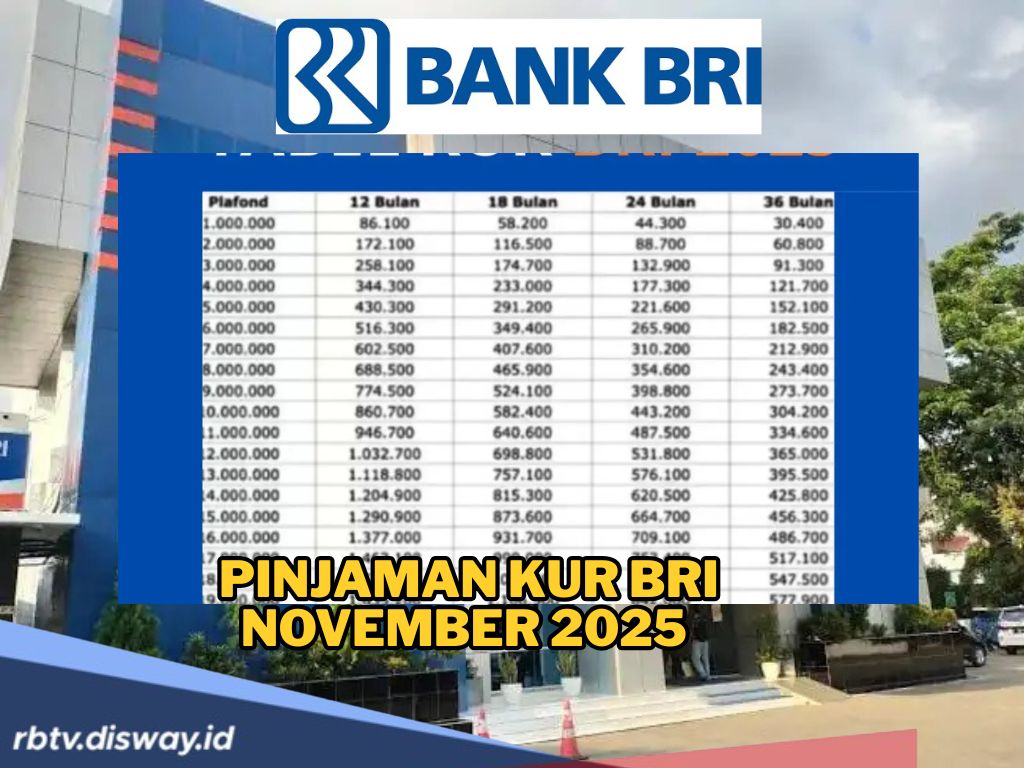 Pinjaman KUR BRI Rp 20 Juta November 2025, Solusi Modal dengan Cicilan Ringan 