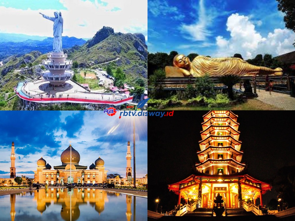 Berasa Liburan Akhir Tahun ke Luar Negeri, Berikut Rekomendasi Destinasi Wisata Religi di Indonesia