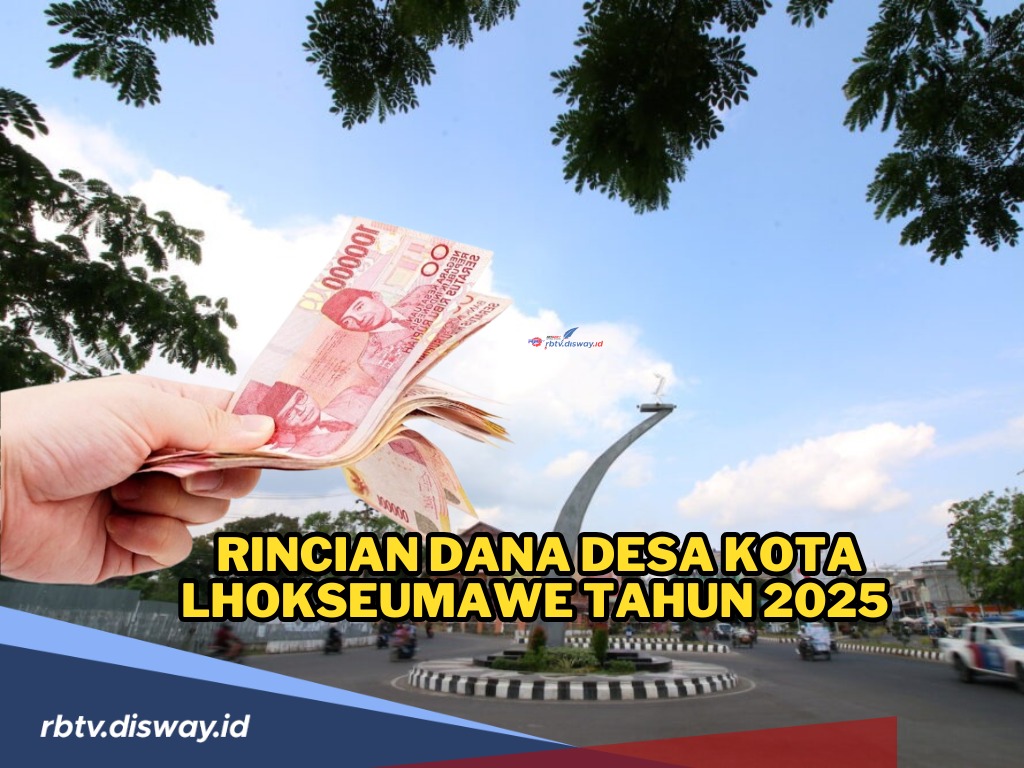 Rincian Dana Desa Kota Lhokseumawe Tahun 2025, Ini 5 Desa dengan Alokasi Dana Terbanyak