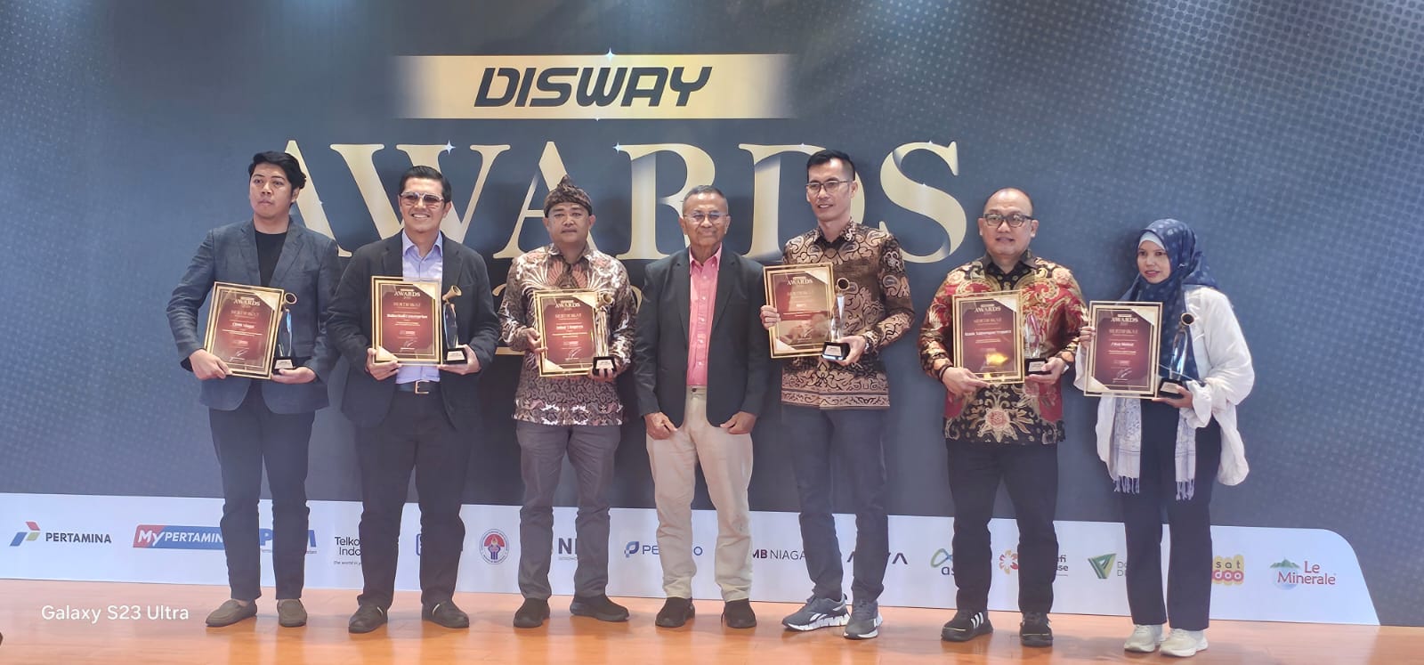 DISWAY Awards 2024, RBTV Didaulat Sebagai Perusahaan Media Televisi Terbaik DISWAY Group