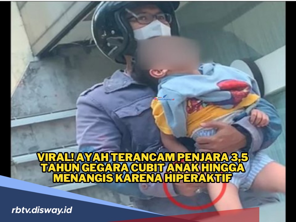 Polisi Jerat Pria Ini Pasal 80Ayat 1 UU Perlindungan Anak, tega Cubit Anak Karena Hiperaktif