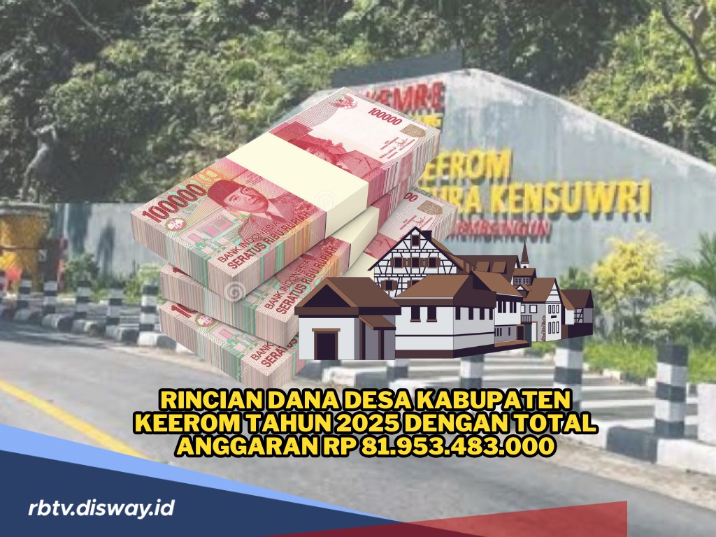 Rincian Dana Desa di Kabupaten Keerom Tahun 2025, Berapa Pembagian di Desamu?