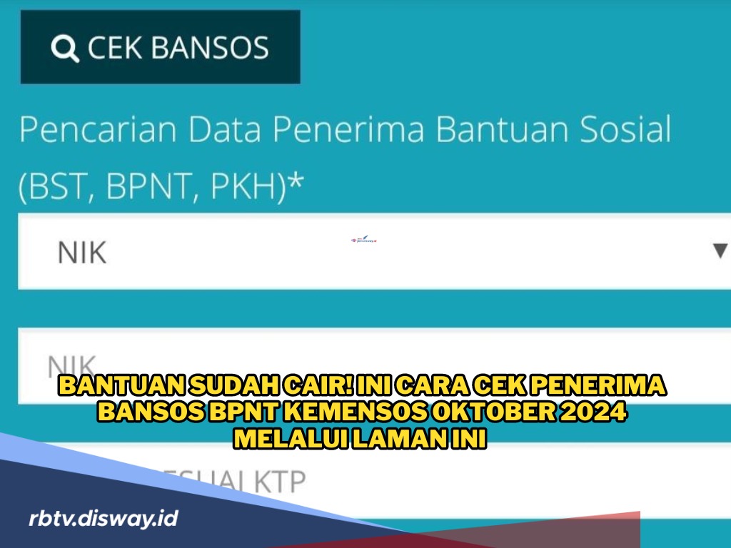 Sudah Cair! Begini Cara Cek Penerima Bansos BPNT Kemensos Oktober 2024 