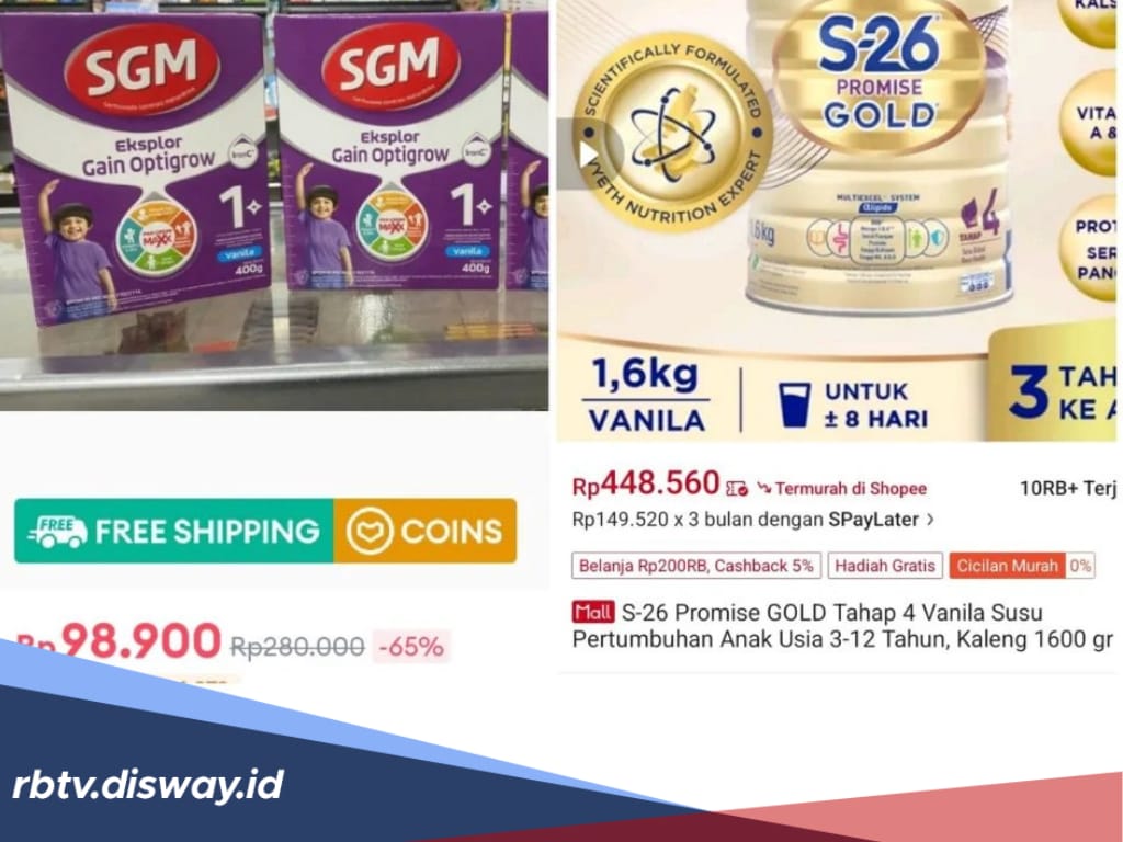 Pemerintah Larang Produsen Susu Formula Promosi Lewat Diskon, Ternyata Ini Alasannya