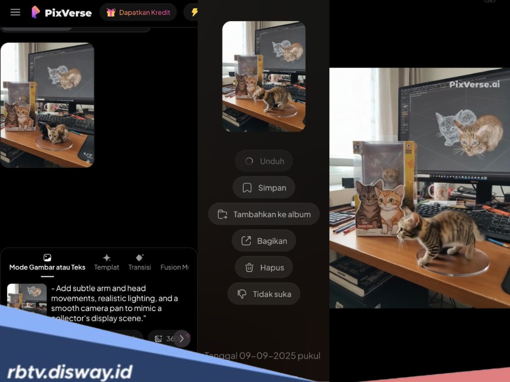 Tak Sulit, Ini Link dan Cara Buat Foto Jadi Miniatur AI Bergerak yang Lagi Tren di Media Sosial 