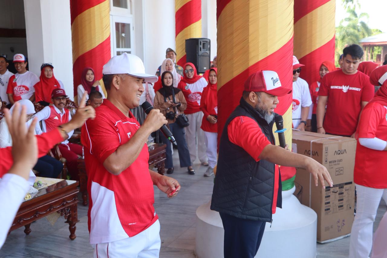 Kapolda Bengkulu Hadiri Jalan Sehat Merah Putih HUT ke-57 Provinsi Bengkulu