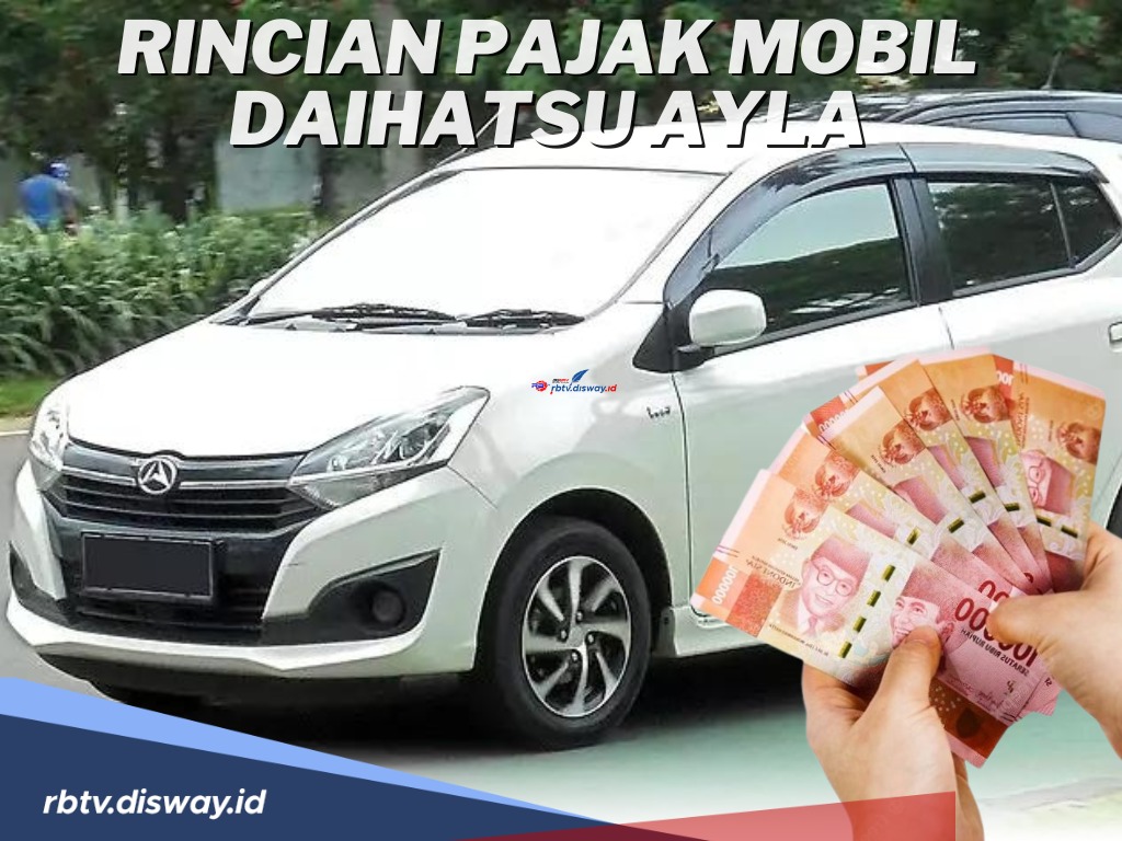 Salah Satu Mobil Rendah pajak, Ini Besaran Pajak Mobil Ayla untuk Setiap Tipe