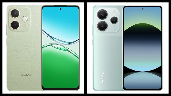 Oppo A5 5G Vs Redmi Note 14, Duel Panas 2 HP Kelas Menengah, Cek Ulasan Lengkapnya