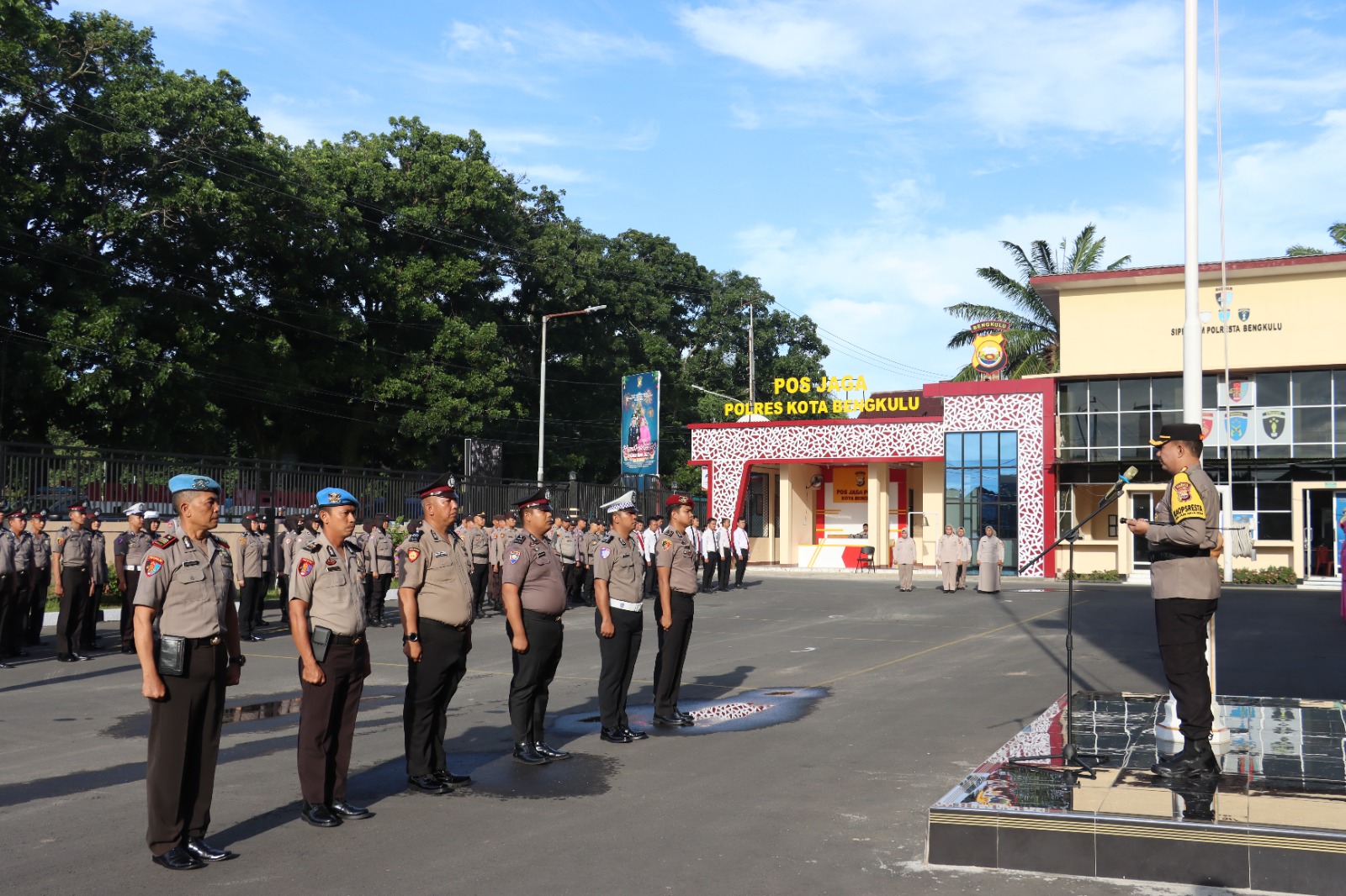 Selamat, 44 Personel Polresta Bengkulu Naik Pangkat, Ini Rinciannya