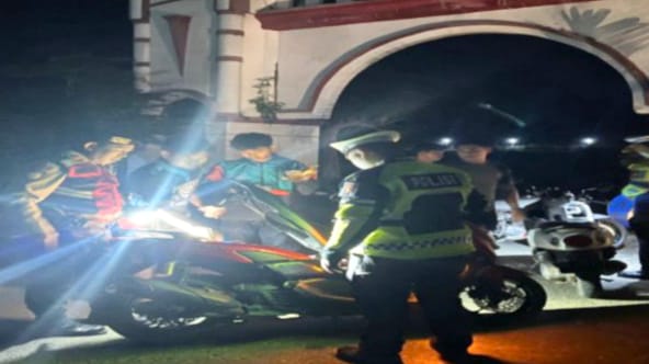 Bikin Resah Pengguna Jalan, Polres Seluma Tindak Tegas Pembalap Liar