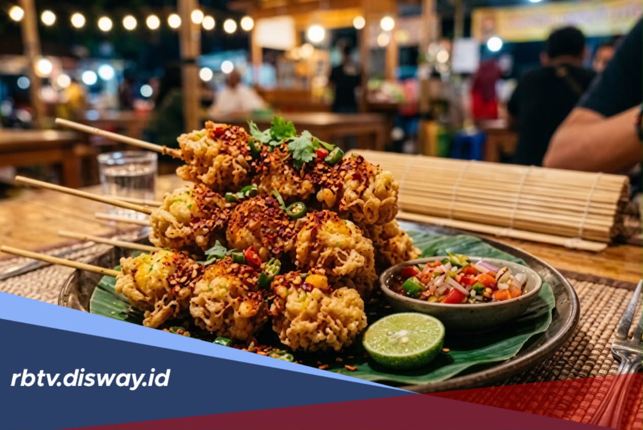 Sate Telur Crispy Pedas, Camilan Renyah dan Gurih yang Cocok untuk Teman Santai