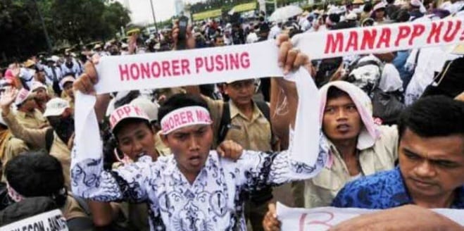 Seluruh Honorer Jadi PPPK Paruh Waktu, Gaji Naik? Berikut Gaji Honorer Se-Indonesia