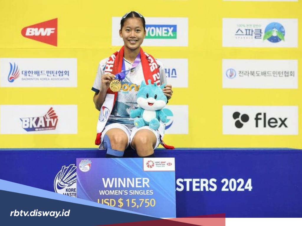 Sosok Bripda Putri KW, Pebulu Tangkis Pertama Indonesia yang Juara Korea Masters 2024