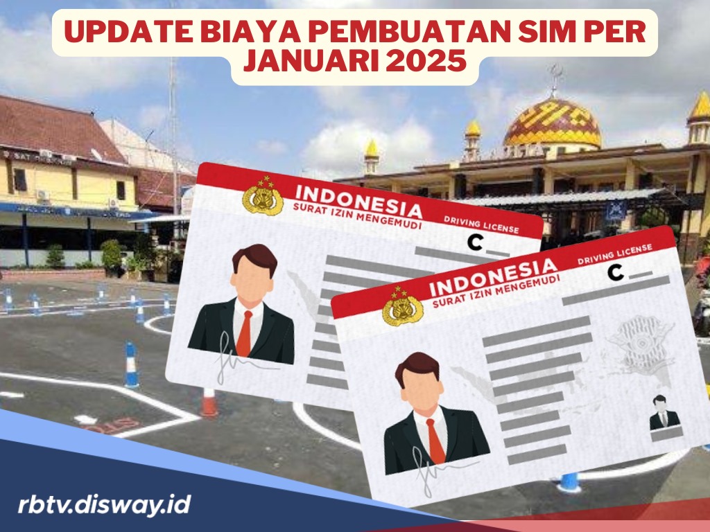 Update Biaya Pembuatan SIM Baru dan Perpanjang SIM Per Januari 2025, Siapakan Uang Segini