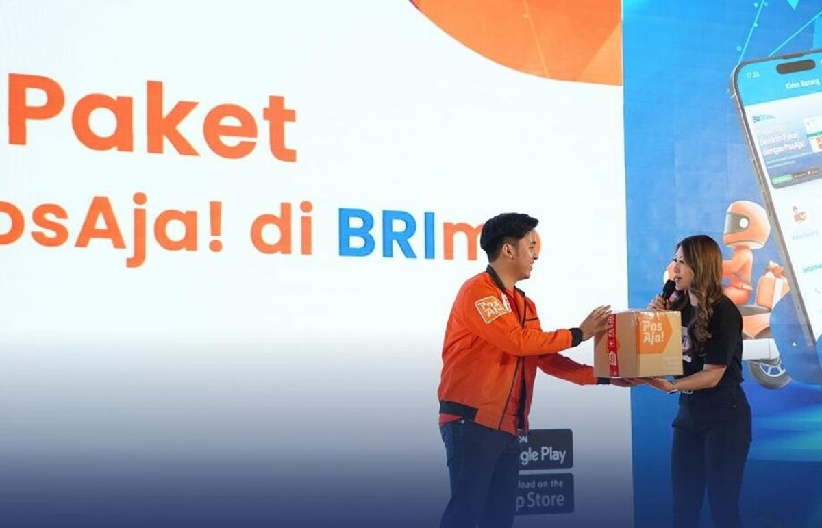 Cukup dari HP, BRI dan Pos Indonesia Luncurkan Fitur Kirim Barang di BRImo