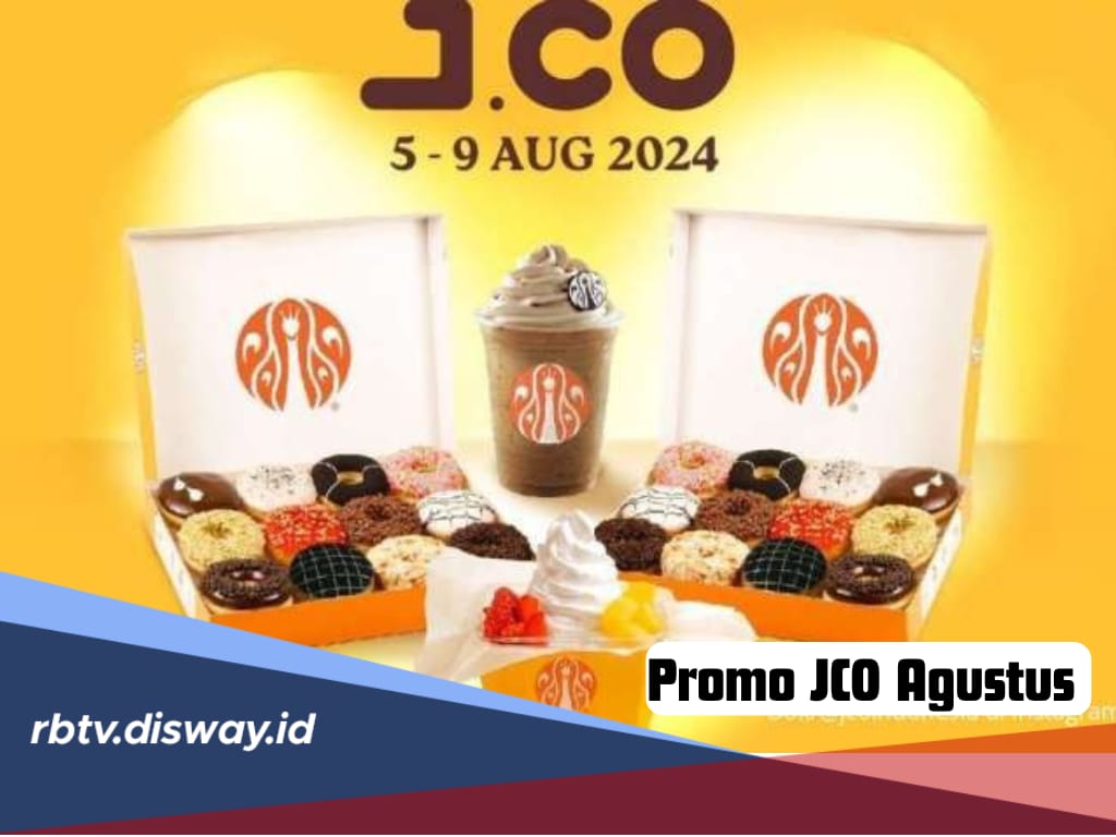 Promo JCO Agustus 2024, Beli 24 Donat hanya Bayar Segini, Catat Tanggalnya