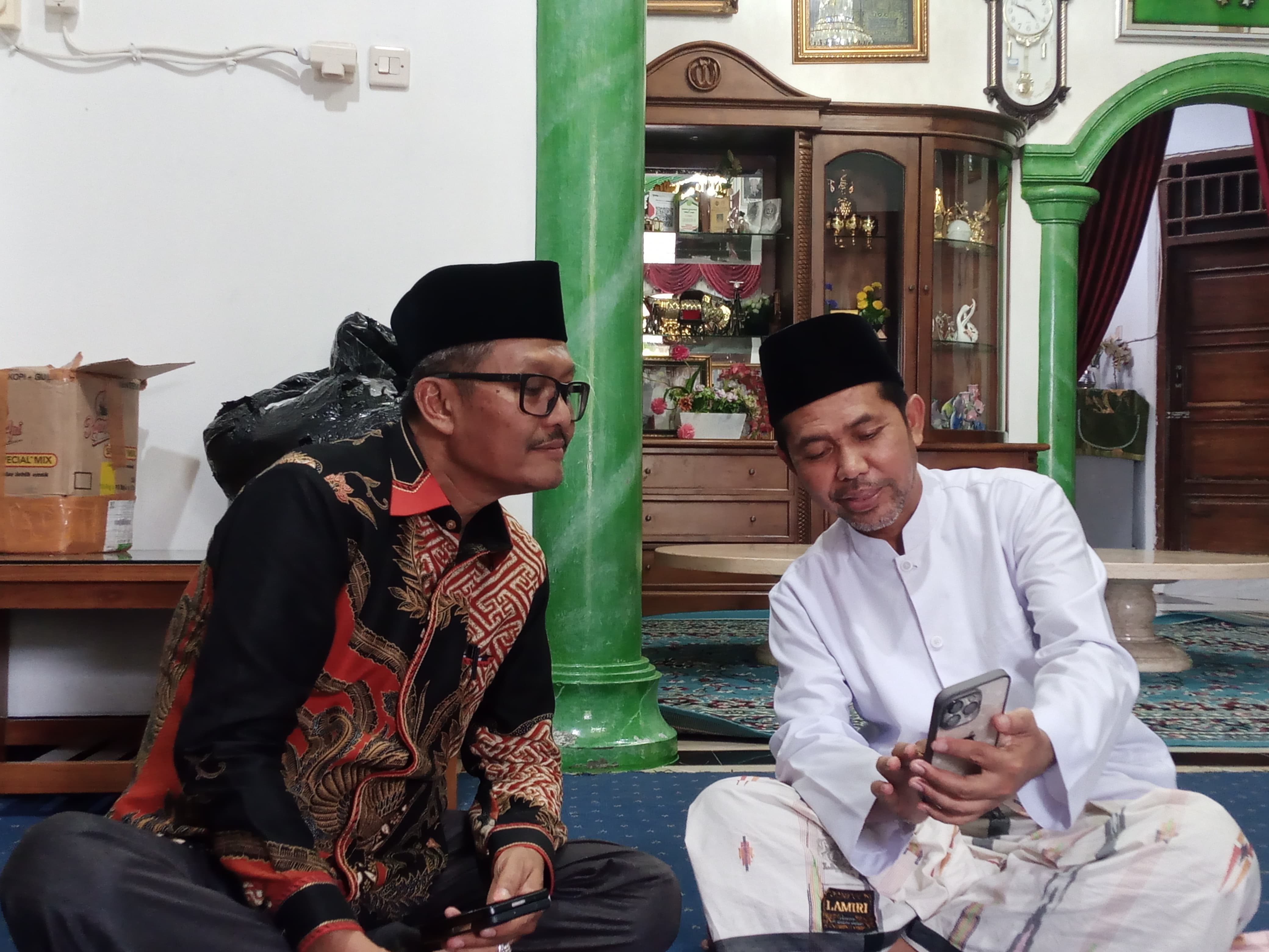 Pasangan Dani Hamdani - Sukatno (DISUKA) Dapat Restu Kyai Shodiq Maju Pilwakot Bengkulu