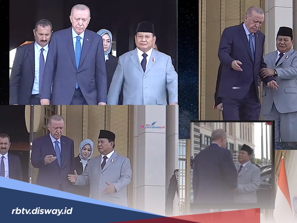 Viral Video Momen Prabowo saat Pamitan dengan Presiden Turki, Ini Reaksi Netizen