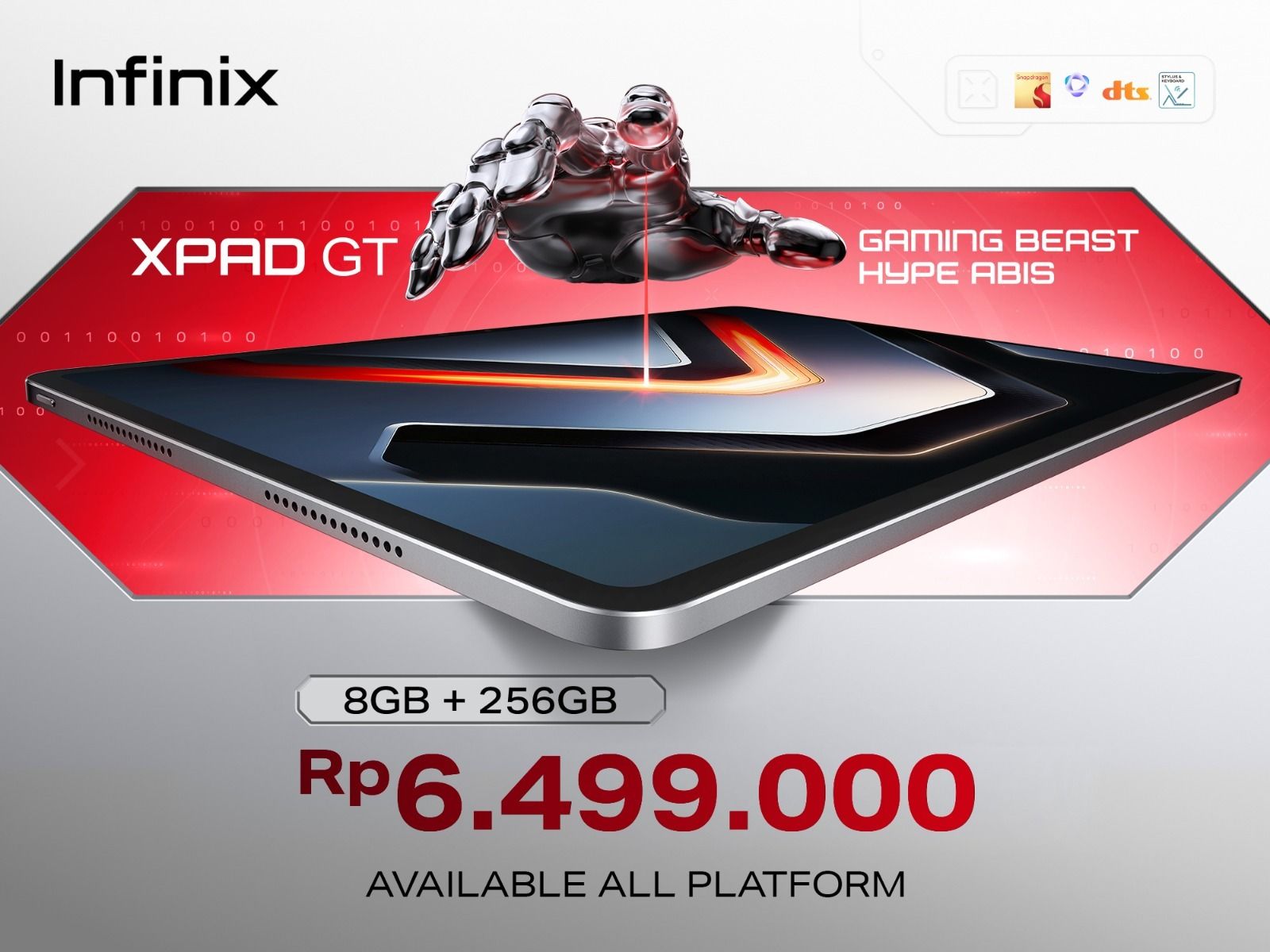 Mau Beli Tablet Infinix XPad GT? Ini Update Harga Terbaru Bulan Oktober 