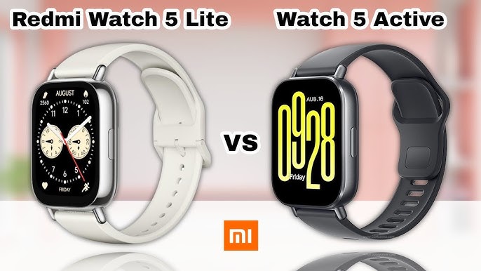 Redmi Watch 5 Lite Vs Redmi Watch 5 Active, 2 Smartwatch Xiaomi dengan Spesifikasi Luar Biasa   