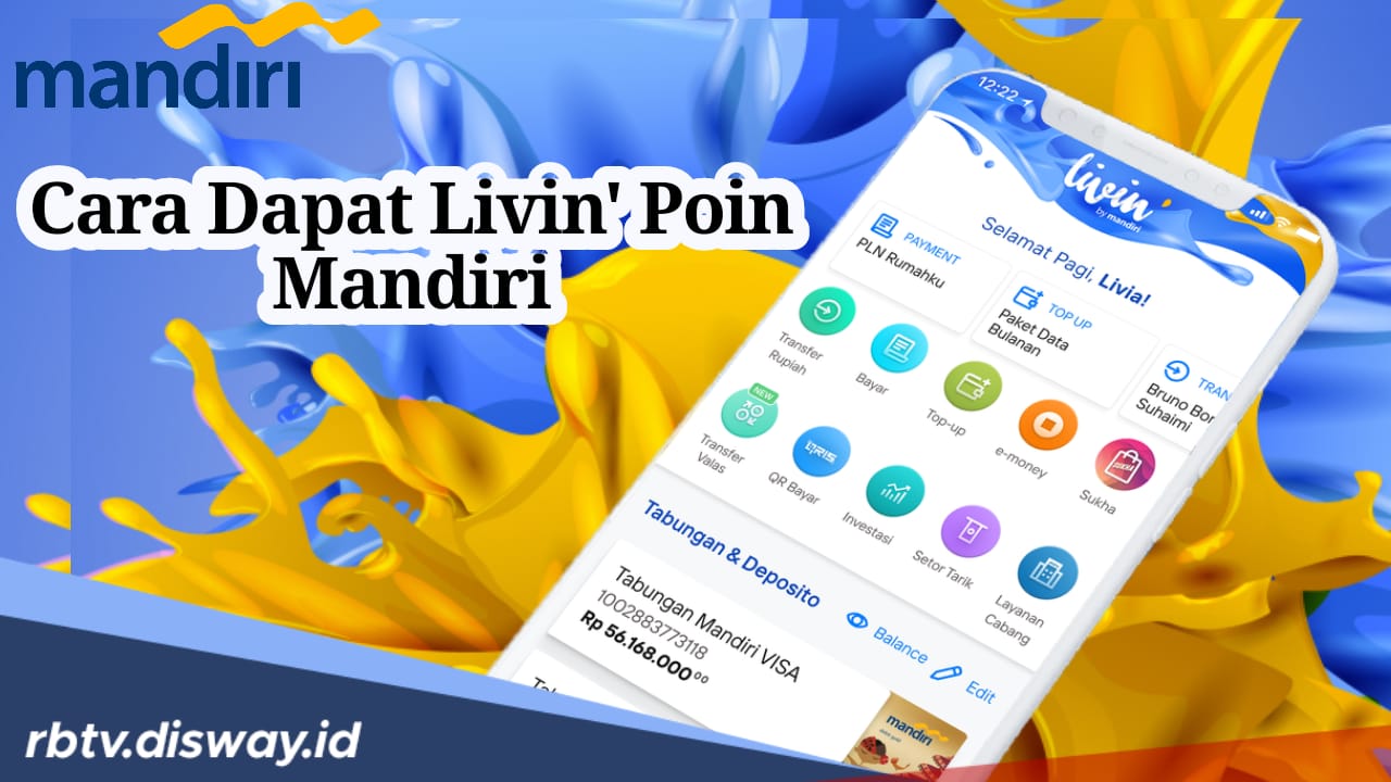 Cara Dapat Livin’ Poin Mandiri, Banyak Tawaran Hadiah Menarik