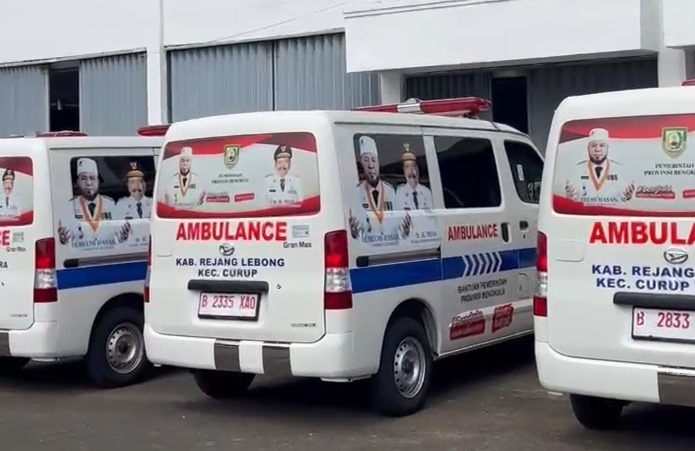 50 Unit Ambulans Gratis dari Gubernur Bengkulu Segera Tiba, Siap Disalurkan ke Desa