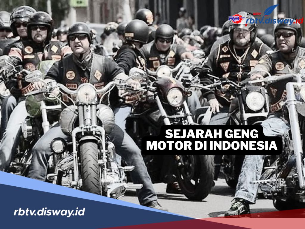 Sejarah Geng Motor di Tanah Air, Sudah Ada Sejak Sebelum Indonesia Merdeka