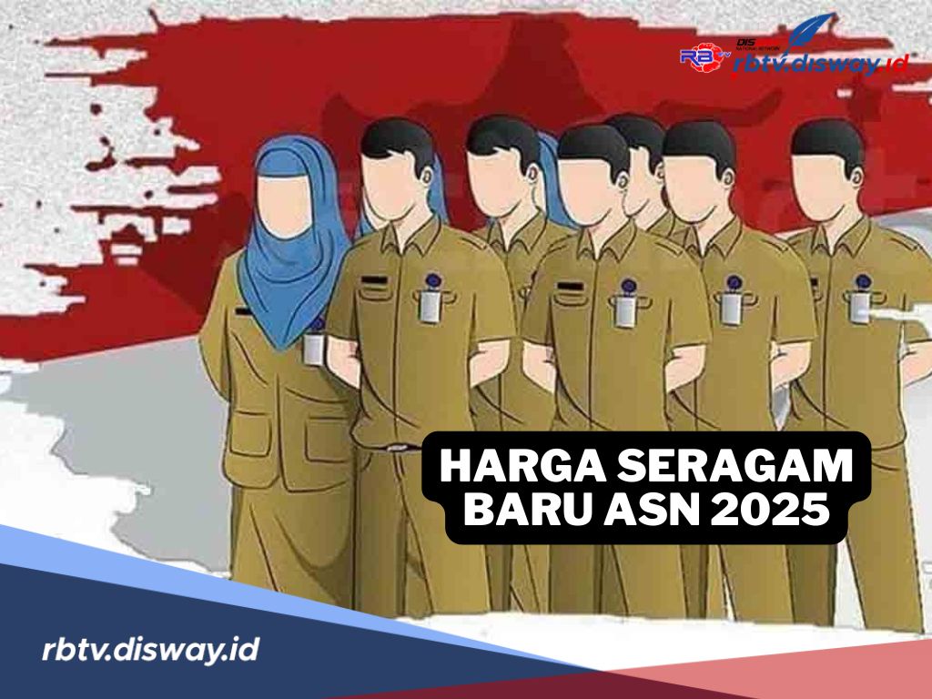 Tak Lagi Pakai Warna Khaki, Segini Harga Seragam Baru ASN Tahun 2025