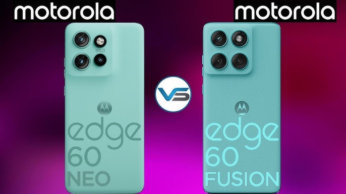 Perbandingan Motorola Edge 60 Neo Vs Motorola Edge 60 Fusion, Apa saja Keunggulannya?