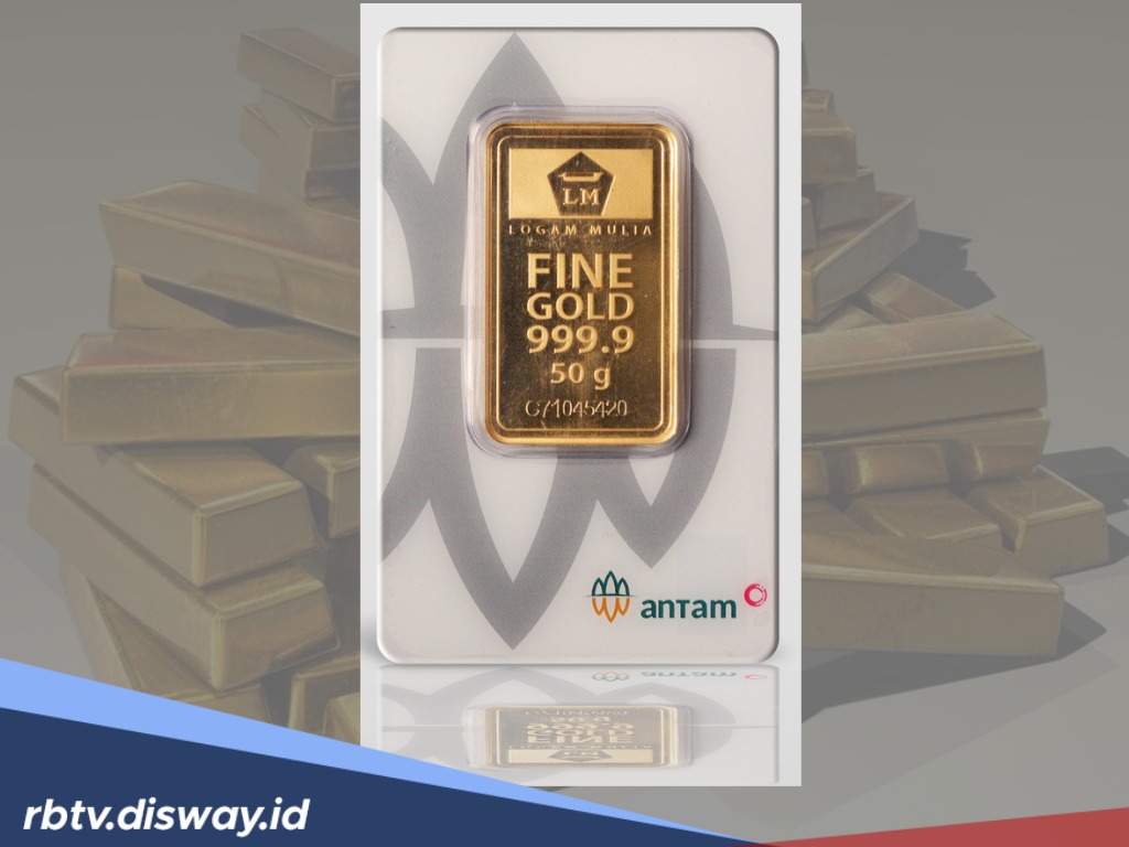 Harga Buyback Emas Antam Turun Rp 23.000, Beli Tahun 2023 Jual Hari Ini Segini Keuntungannya