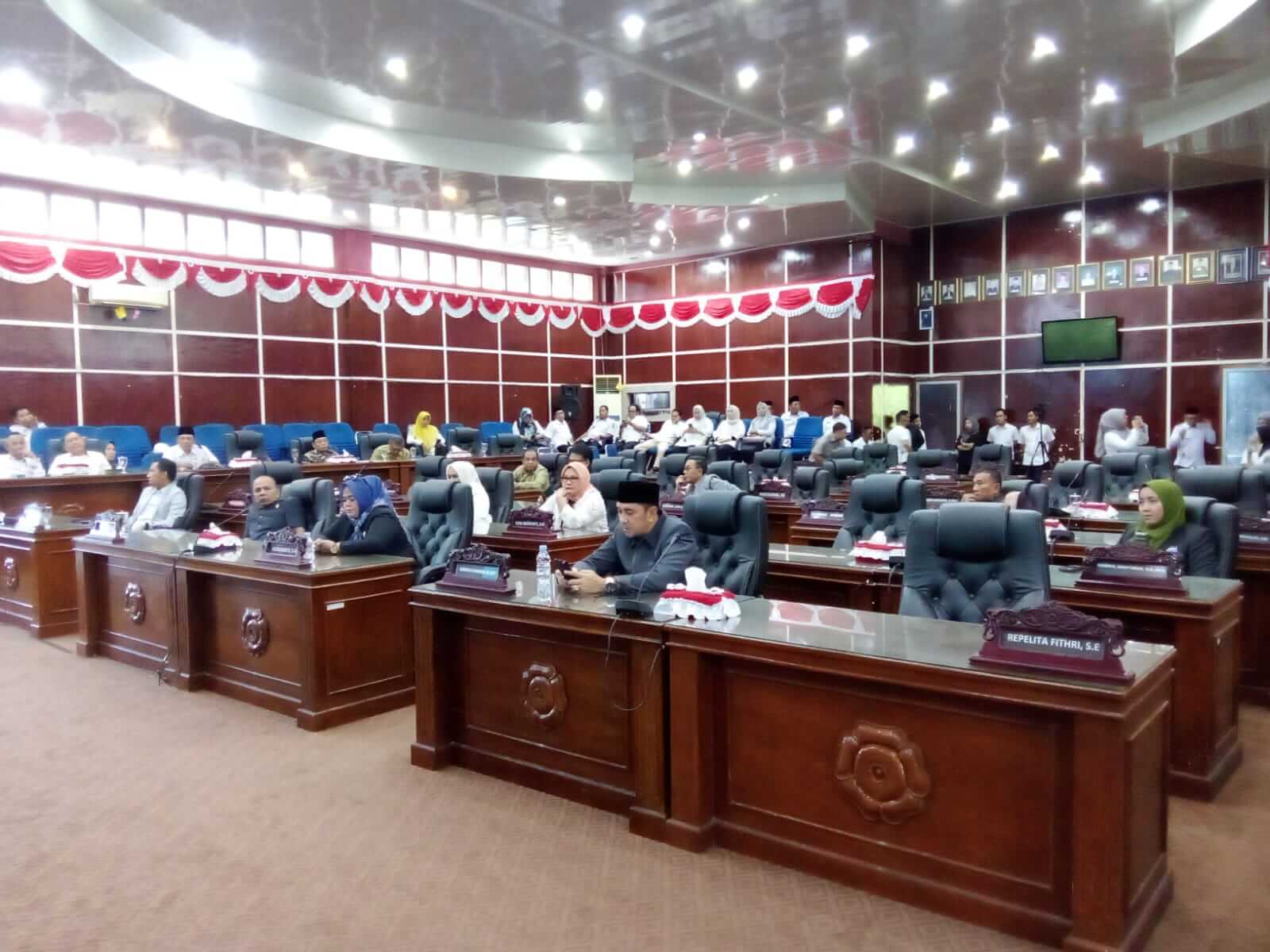 'Mungkin Dia Lelah' Rapat Paripurna Raperda Penyertaan Modal BPRS Fadhilah dan Bank Bengkulu TUNDA Lagi