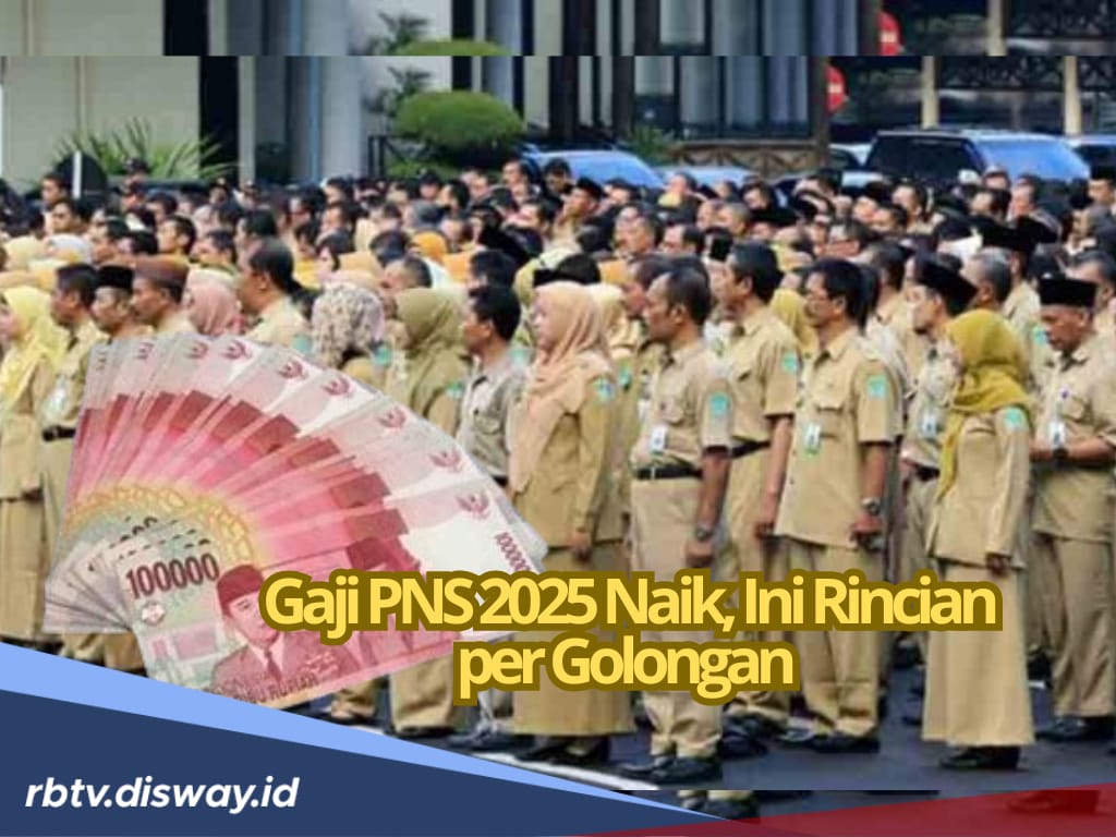 Kabar Baik! Gaji PNS 2025 Resmi Naik 16 Persen, Segini Rincian per Golongan