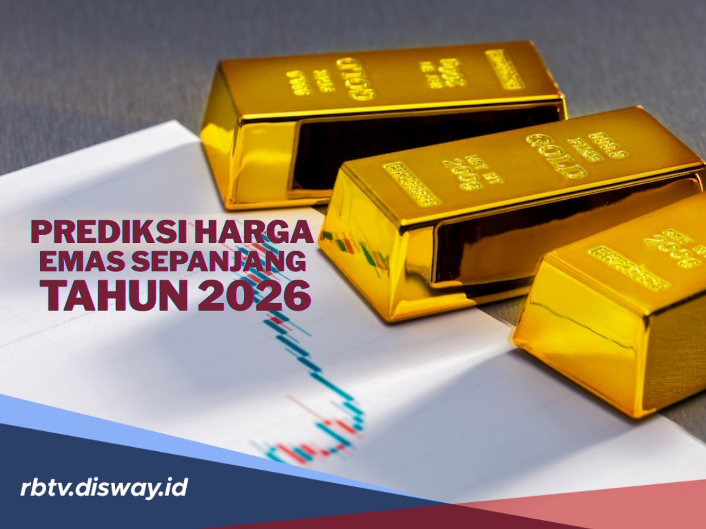 Prediksi Harga Emas Sepanjang Tahun 2026, Terus Naik atau Bakal Anjlok?