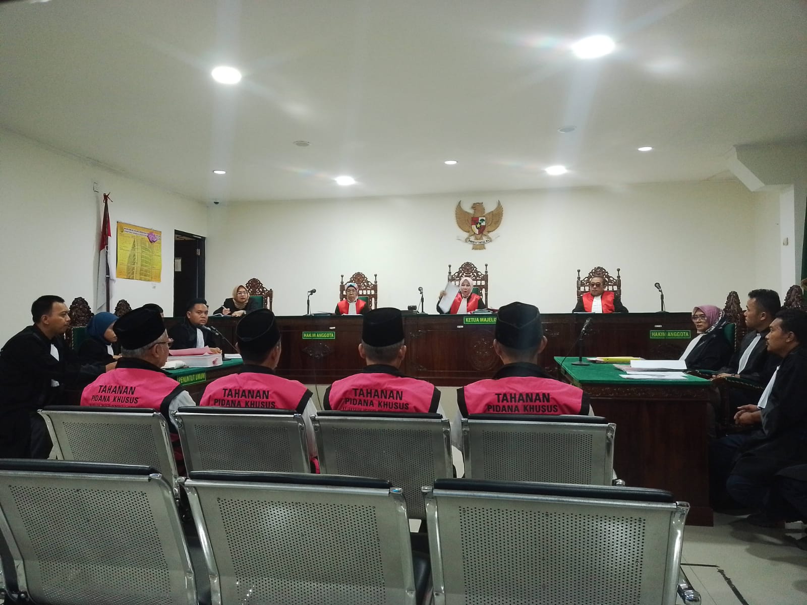 Sidang Perdana Mantan Sekda Bengkulu Tengah di Perkara Dugaan Korupsi RDTR Jilid II