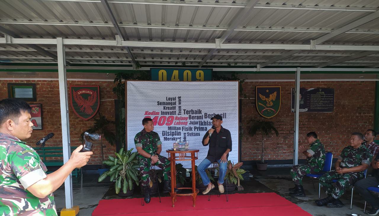 Coffee Morning Kodim 0409 dan Wartawan Bahas 3 Isu Penting