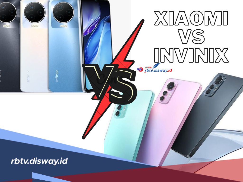 2 Smartphone dengan Desain Modern, HP Xiaomi Vs Infinix! Intip Perbedaan Spesifikasinya