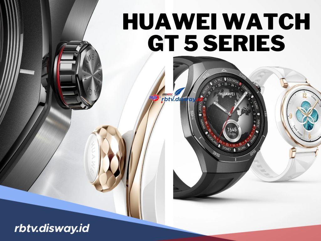 Huawei Watch GT 5 Series Resmi Rilis di Indonesia, Ini Daftar Harga dan Fitur Canggihnya