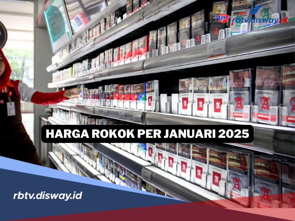 Alami Kenaikan, Segini Harga Jual Eceran Rokok Per Januari 2025