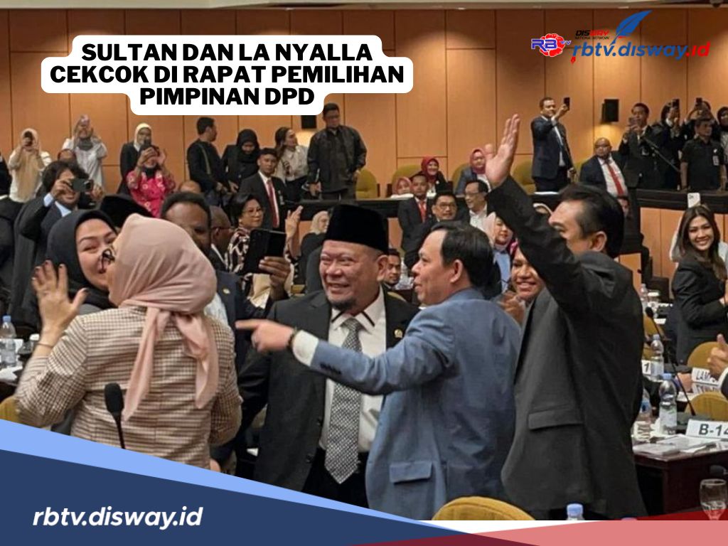 Sempat Cekcok dengan La Nyalla, Sultan B Najamudin Akhirnya Jadi Ketua DPD RI Periode 2024-2029