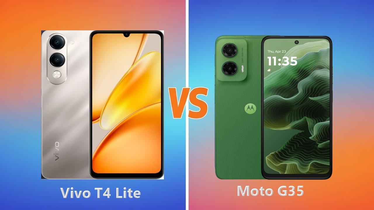 Begini Perbandingan Moto G35 5G Vs Vivo T4 Lite, Hp Mana yang Unggul 