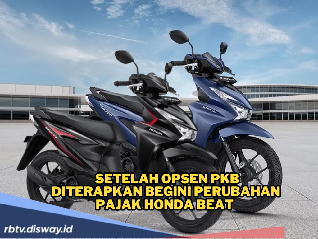 Besaran Pajak Honda Beat Setelah Opsen PKB Diterapkan, Begini Perhitungannya