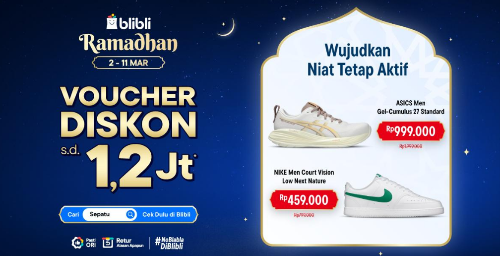 Top 5 Pilihan Sneakers Nike dengan Harga Spesial di Promo Nike Ramadhan 2026