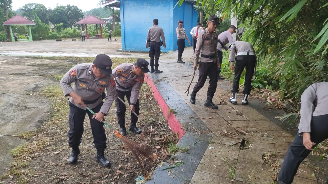 Apel Kamtibmas, Polres Seluma Temukan Bungkus Samcodin dan Kondom di Taman Wisata Kota Tais 