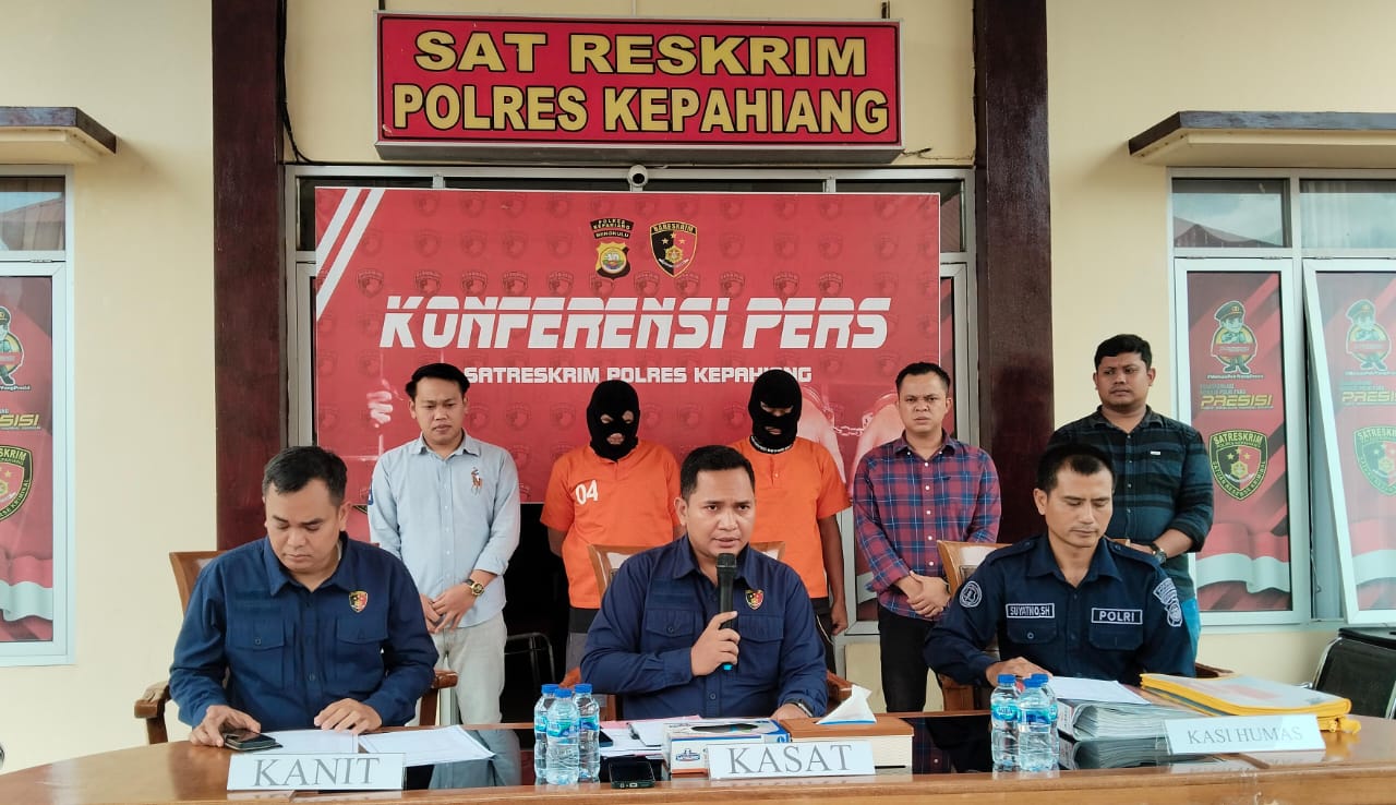 Korupsi Dana Desa, Polres Kepahiang Tahan Kades dan Bendahara Suro Bali